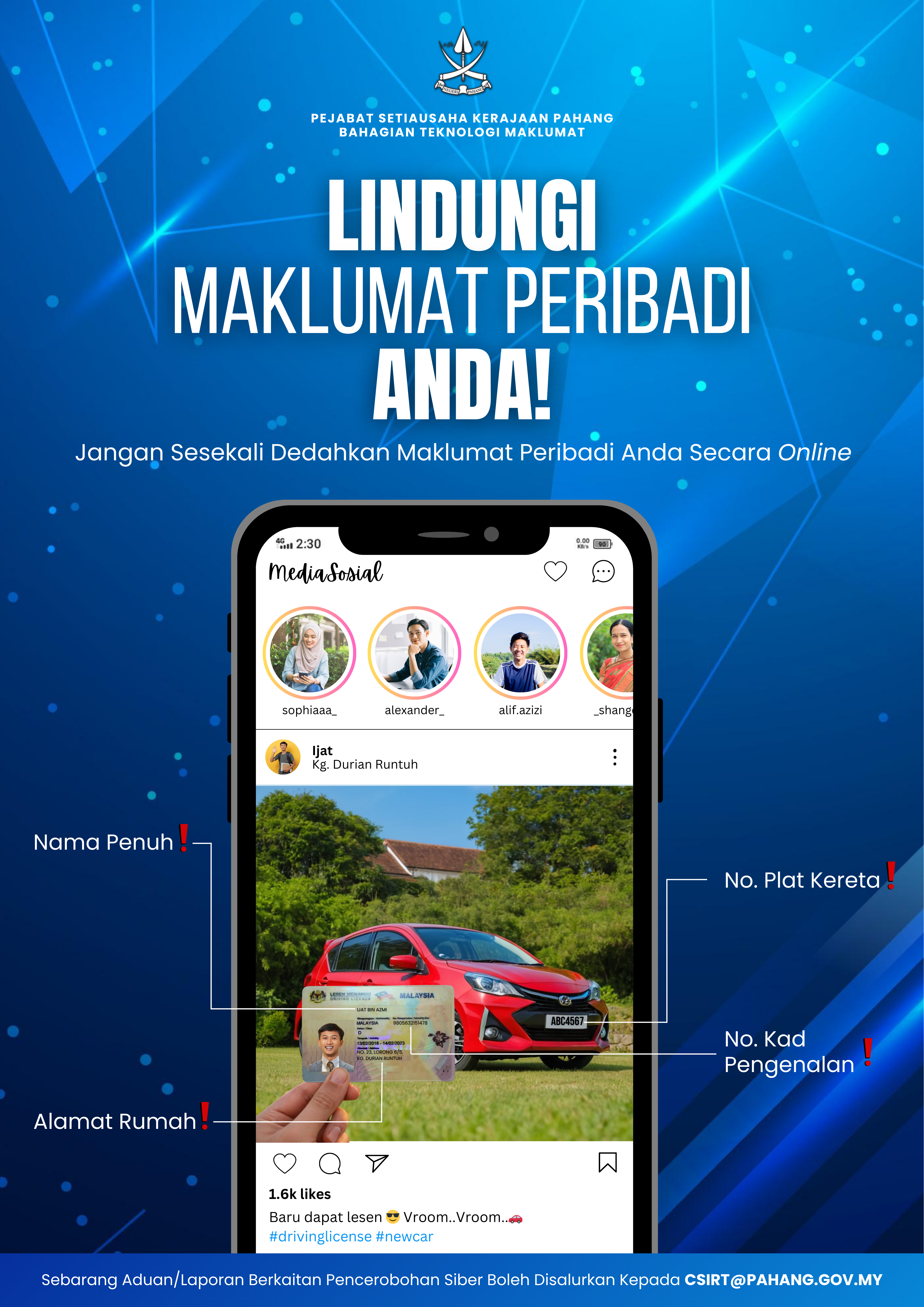 Lindungi Maklumat Peribadi Anda