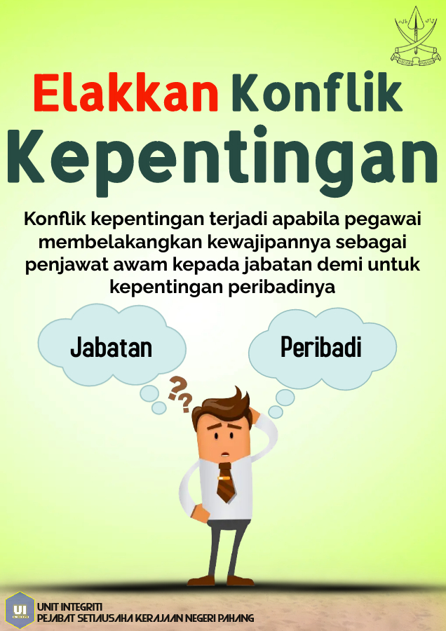 Elakkan Konflik Kepentingan