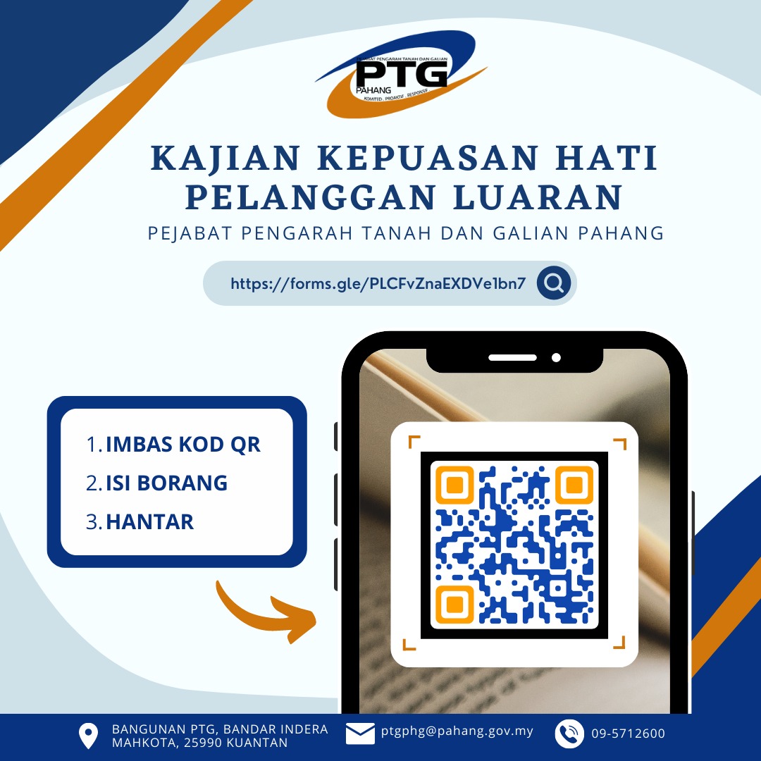 Kajian Kepuasan Pelanggan PTG Pahang Tahun 2023