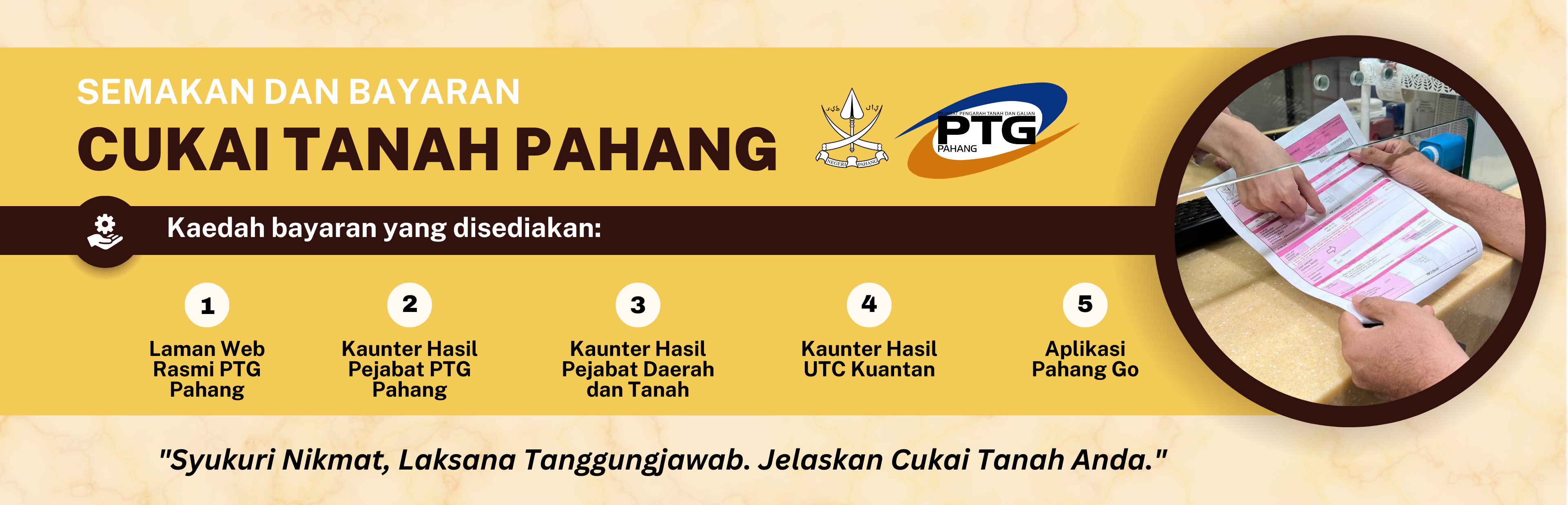 Banner Semakan dan Bayaran Cukai