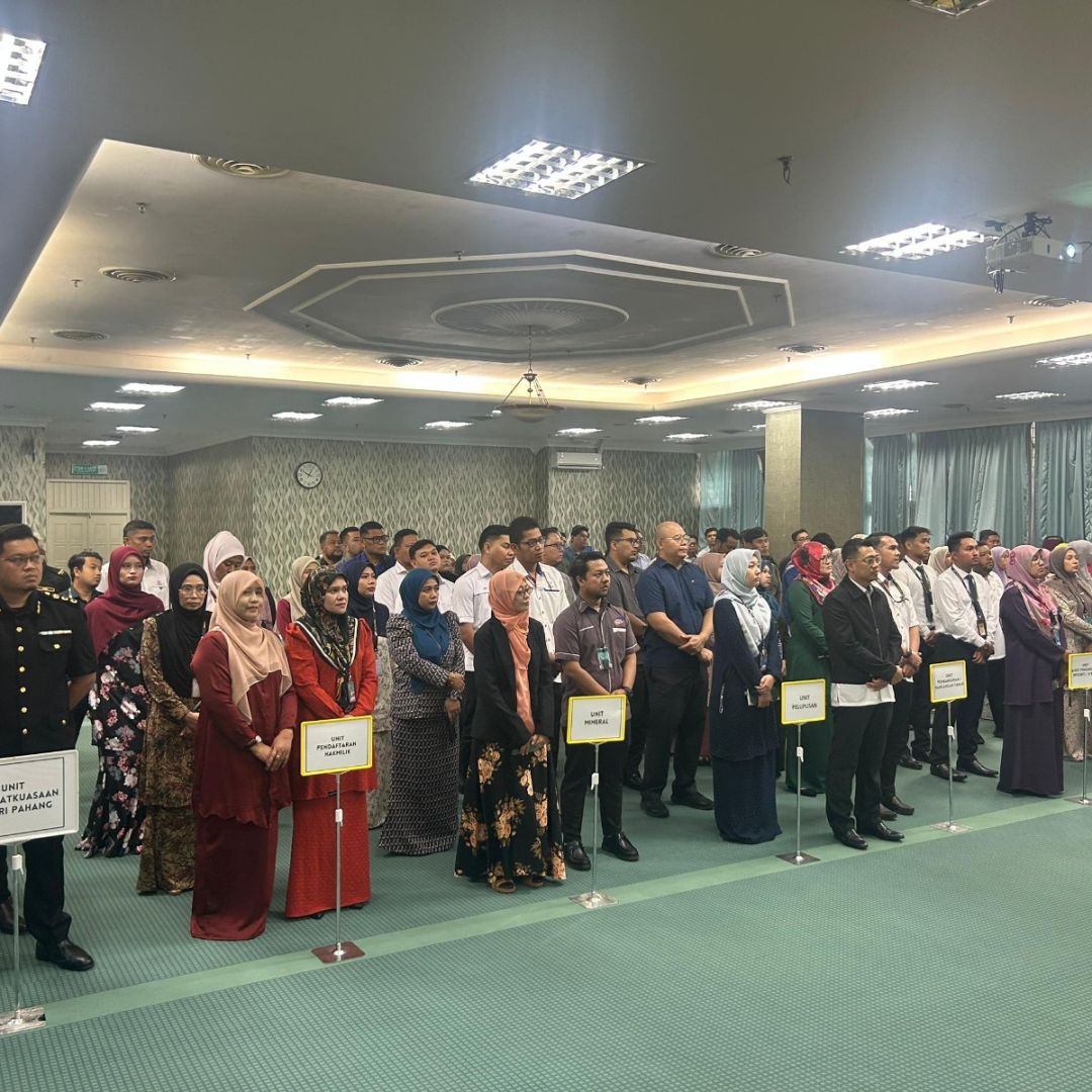 Program Perhimpunan Bulanan Pejabat Pengarah Tanah dan Galian Pahang