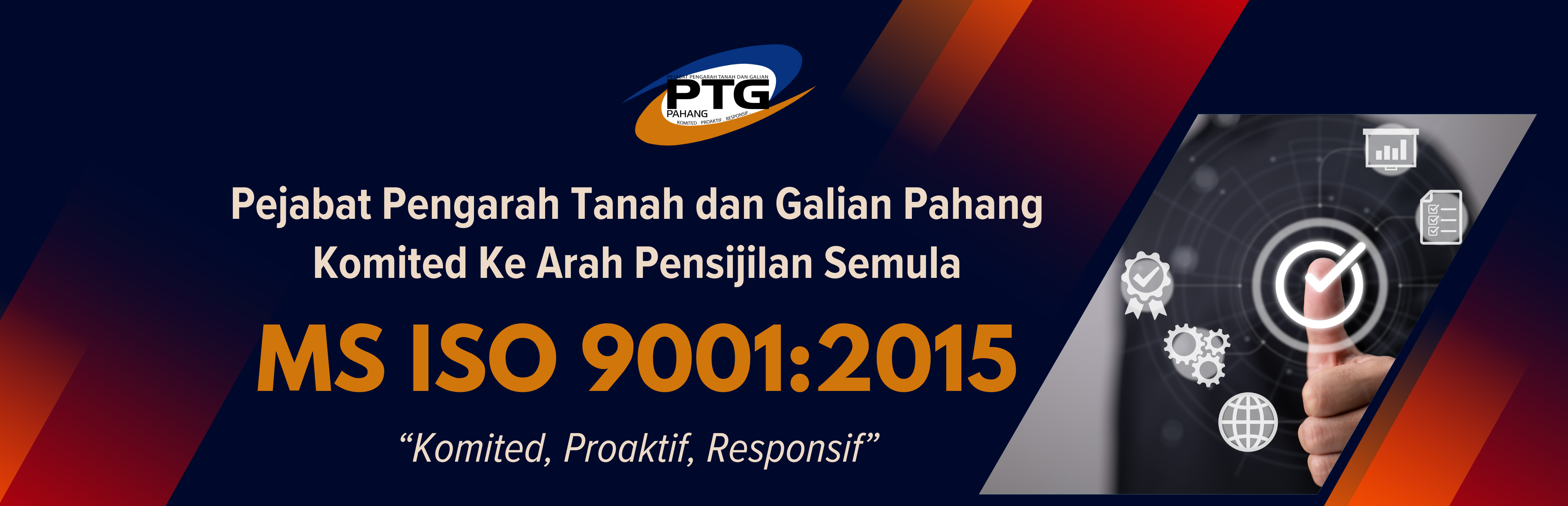 Banner MS ISO 9001:2015